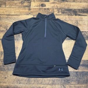 Under Armour Pullover Top Half Zip Athletic Running Activewear‎ Small